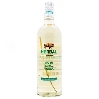 Горілка Herbal Bison Grass Vodka 40% 1л