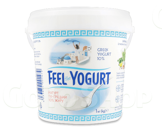 Йогурт Feel the Yogurt По-грецьки без наповнювача 10%, 1кг