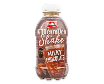 Напій молочний Mullermilch Шейк молочний шоколад 3,5%, 400г