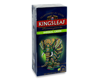Чай зелений Kingsleaf Imperial Green, 25*1,5г