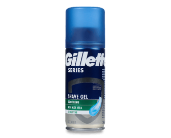 Гель для гоління Gillette Sensitive Skin для чутливої шкіри, 75мл