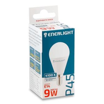 Лампа світлодіодна Enerlight P45 9Вт 4100K E14 шт