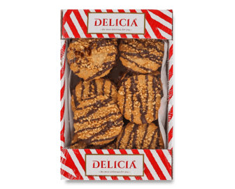 Печиво Delicia Альпійське з декором 0,32кг
