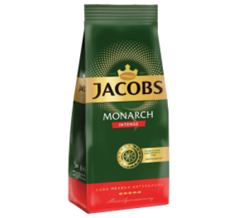 Кава Jacobs Monarch Intense мелена 200г м/у