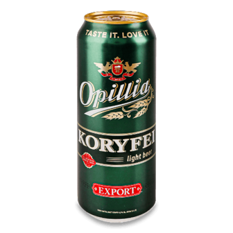 Пиво Опілля Export Koryfei світле з/б 0,5л