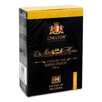 Чай чорний Chelton The Noble House Super Pekoe 100г