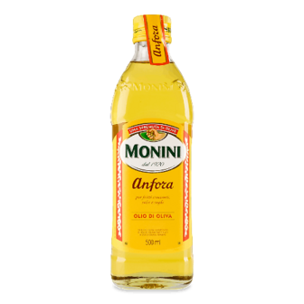Олія оливкова Monini Anfora скляна пляшка 500мл