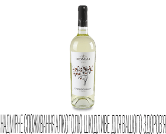 Вино Tomai Arbusto Chardonnay біле сухе 0,75л