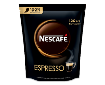 Кава розчинна Nescafe Espresso натуральна, 120г