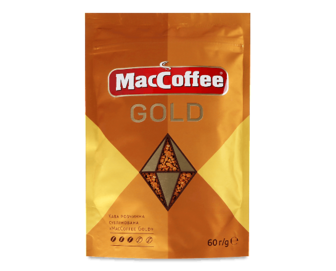 Кава розчинна MacCoffee Gold натуральна д/п, 60г