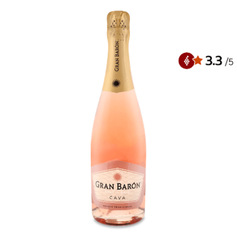 Вино ігристе Gran Baron Cava Rose 0,75л