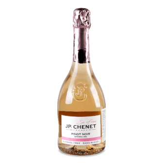 Вино ігристе J.P.Chenet Pinot Noir rose безалкогольне 0,75л