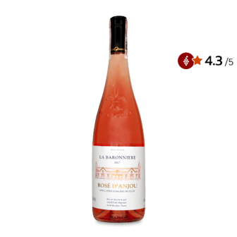 Вино La Baronniere Rose d’Anjou 0,75л