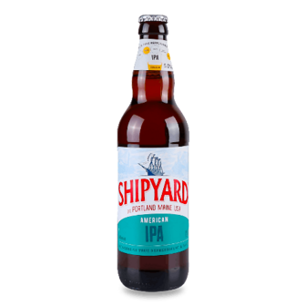 Пиво Shipyard Lake Shipyard American IPA світле 0,5л