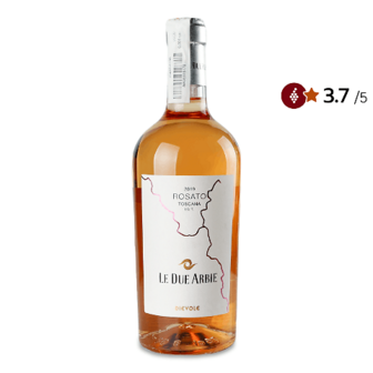 Вино Dievole Le Due Arbie Rosato Toscana 0,75л