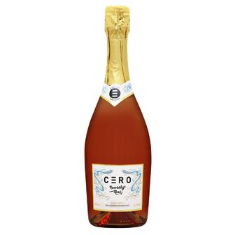 Напій ігристий Cero рожевий 0% 0,75л