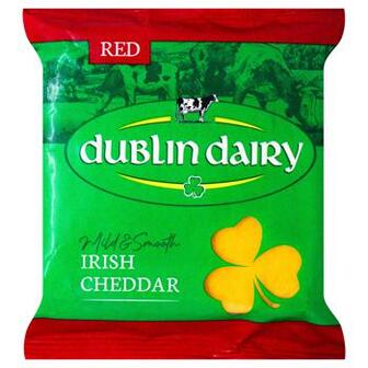Сир Dublin Dairy Irish Cheddar червоний сичужний 48% 200г