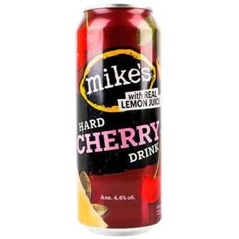 Пиво Mike's Cherry Hard Drink спеціальне 4,4% 0,5л