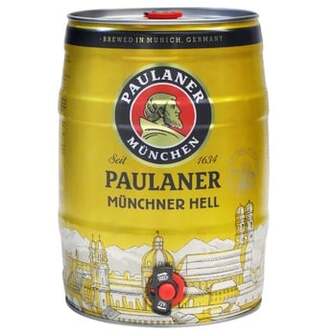 Пиво Paulaner Munchner Hell світле 5,5% 5л
