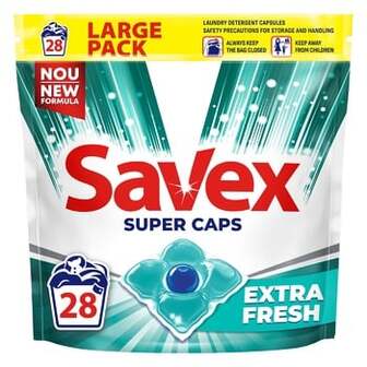 Капсули для прання Savex Super Caps Extra Fresh 28шт