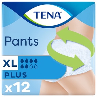 Підгузки-трусики Tena Pants Plus XL для дорослих 12шт