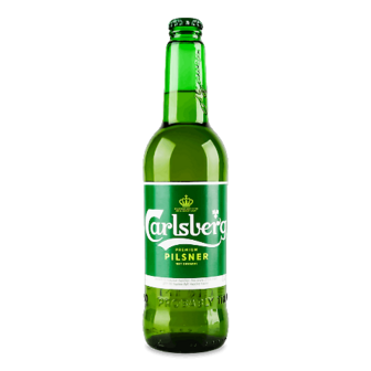 Пиво Carlsberg світле 0,45л