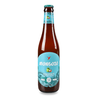 Пиво Mongozo Coconut світле нефільтроване 0,33л