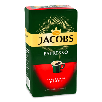 Кава мелена Jacobs Espresso натуральна смажена 450г