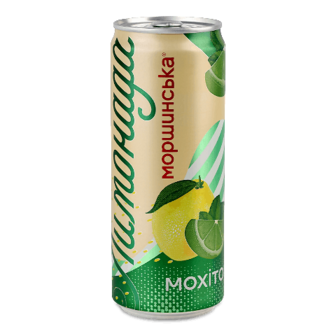 Напій соковмісний Моршинська Лимонада Мохіто з/б 0,33л