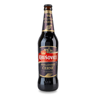 Пиво Krusovice Cerne темне c/п 0,5л