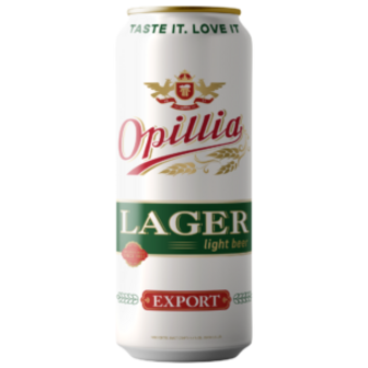 Пиво Opillia Lager Export ЖБ 0.5 л.