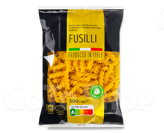 Вироби макаронні «Премія»® Fusilli з твердих сортів пшениці, 500г