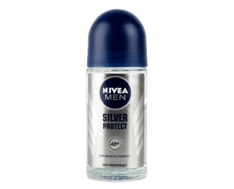 Дезодорант кульковий Nivea Men «Срібний захист» антиперспірант, 50мл