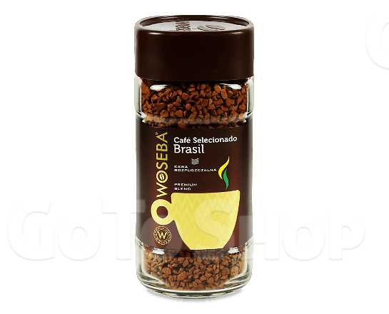 Кава розчинна Woseba Brasil сублімована 100г