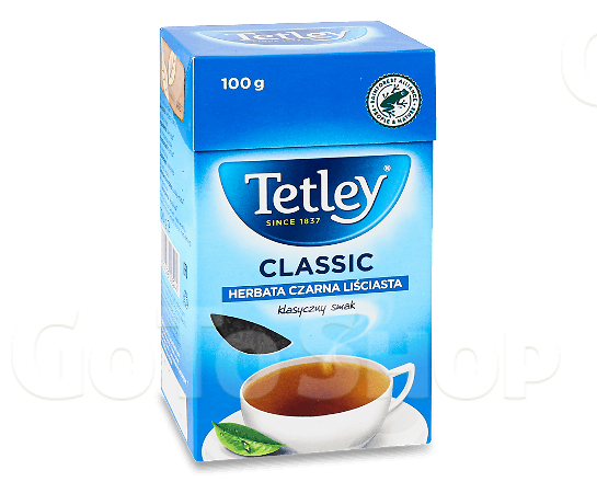 Чай Класичний листовий Tetley 100г