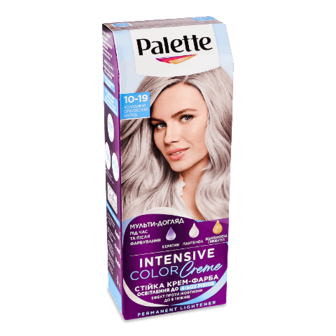 Крем-фарба Palette Intensive Color Creme 10-19 Холодний сріблястий блонд шт