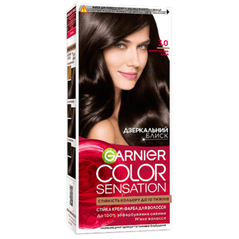 Крем-фарба для волосся Garnier «Інтенсивний колір» 3.0 шт