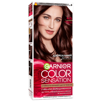 Крем-фарба для волосся Garnier «Інтенсивний колір» 4.15 шт