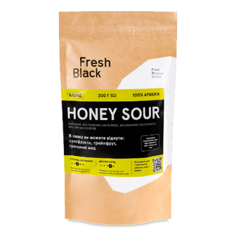 Кава зернова Fresh Black Honey Sour 200г