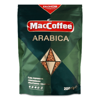Кава розчинна MacCoffee Arabica сублімована 200г