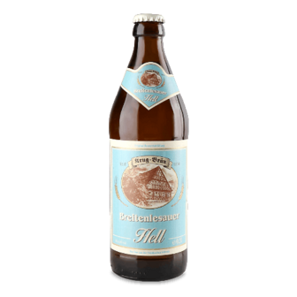 Пиво Krug-Brau Hell світле 0,5л