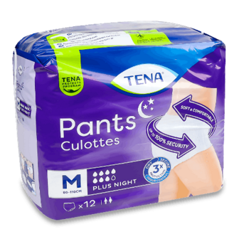 Підгузки для дорослих Tena Pants Plus Night Medium 12шт
