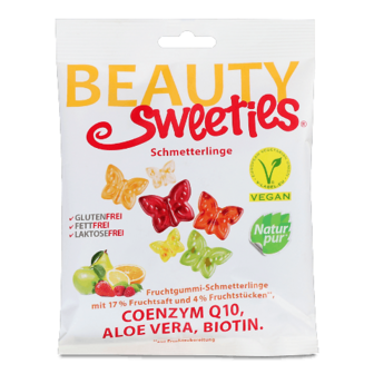 Цукерки Beauty Sweeties «Метелики» асорті желейні 125г