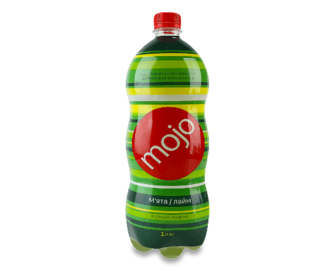 Напій соковмісний Mojo м'ята-лайм безалкогольний сильногазований, 1л