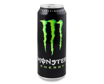 Напій енергетичний Monster Energy безалкогольний з/б, 0,5л
