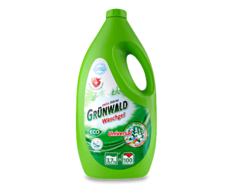 Гель для прання Grunwald кольорових та білих речей, 3,7л