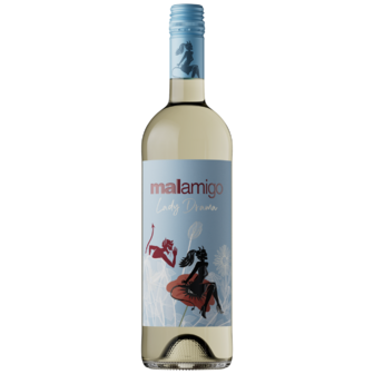 Вино Malamigo Lady Drama біле напівсолодке 12,5% 0,75л