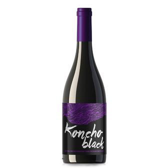 Вино  Koncho&Co Black червоне напівсолодке 13,5% 0,75л