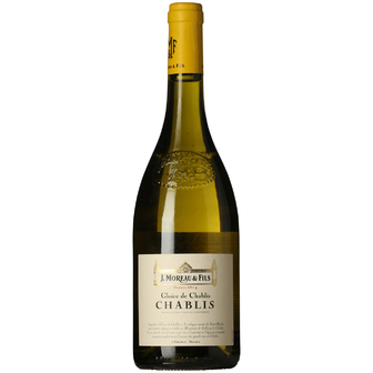 Вино J. Moreau & Fils Chablis біле сухе 12,5% 0,75л