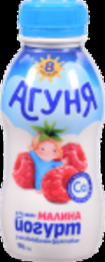 Йогурт Агуня дитяч. питний 2,7% 185 г пл. малина